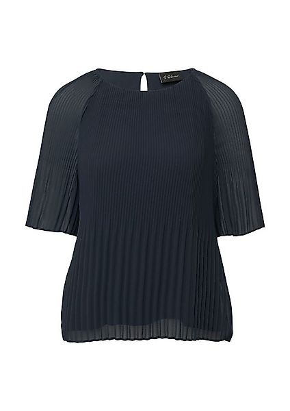 s.Oliver BLACK LABEL Kurzarmbluse – Stilvoll günstig online kaufen