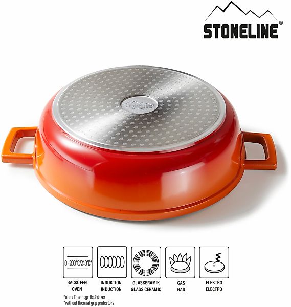 STONELINE Bräter, Aluminiumguss, (1 tlg.), 28 cm, Induktion günstig online kaufen