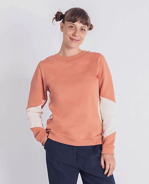 Damen Pullover Mit Inlay Aus Bio-baumwolle - Triangle günstig online kaufen