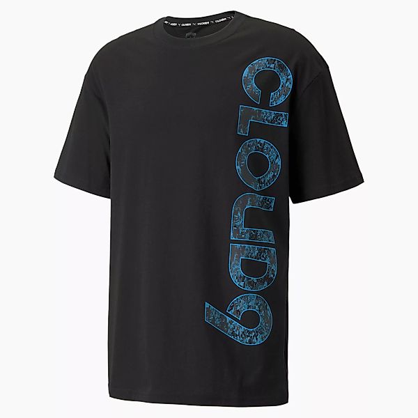 PUMA x CLOUD9 Big Logo E-Sport-T-Shirt für Herren | Mit Aucun | Schwarz | G günstig online kaufen