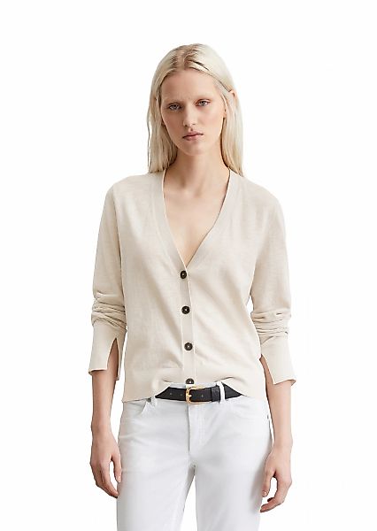 Marc OPolo Cardigan "aus Baumwoll-Leinen-Slub-Garn" günstig online kaufen