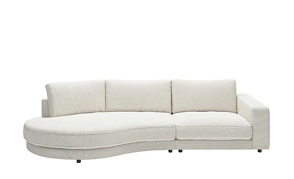 Jette Home Organisches Einzelsofa in Cord Sila ¦ weiß ¦ Maße (cm): B: 330 H günstig online kaufen