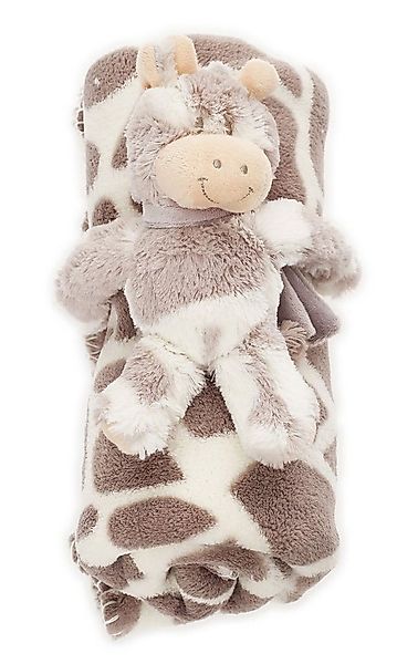 Babydecke Baby Kuscheldecke CL 0033 Grau - Flecke, CLEO STYLE, Kuscheldecke günstig online kaufen