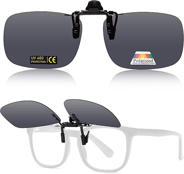 LuxusKollektion Sonnenbrille Clip-On Sonnenbrille Polarisiert UV400 günstig online kaufen