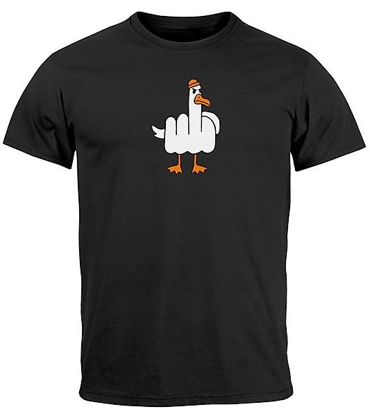 MoonWorks Print-Shirt Herren T-Shirt Bedruckt Printshirt günstig online kaufen