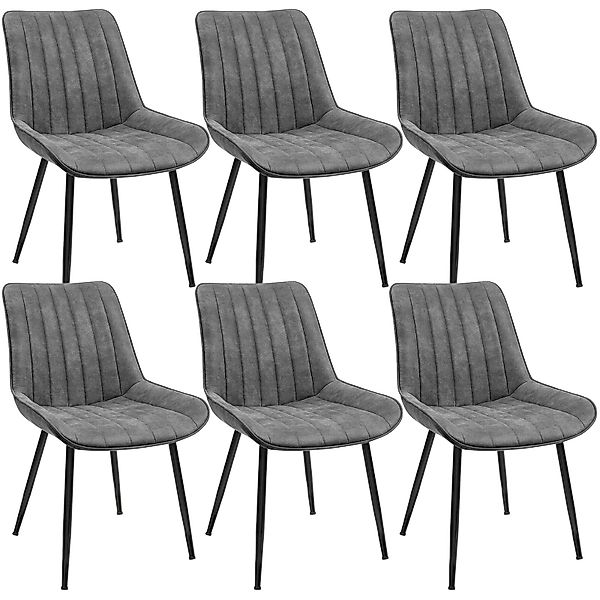 SONGMICS Esszimmerstuhl Stuhlset – Polsterstühle, Moderner günstig online kaufen