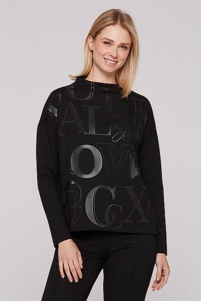 SOCCX Langarmshirt mit Elasthan-Anteil günstig online kaufen