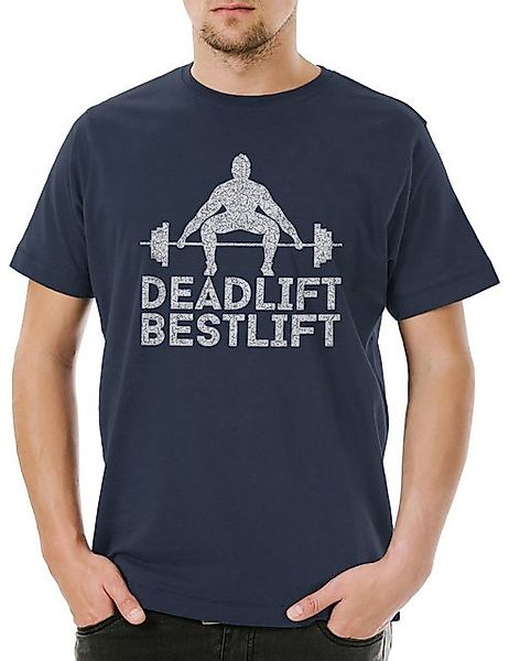 Urban Backwoods Print-Shirt Urban Backwoods Deadlift Bestlift Herren T-Shir günstig online kaufen