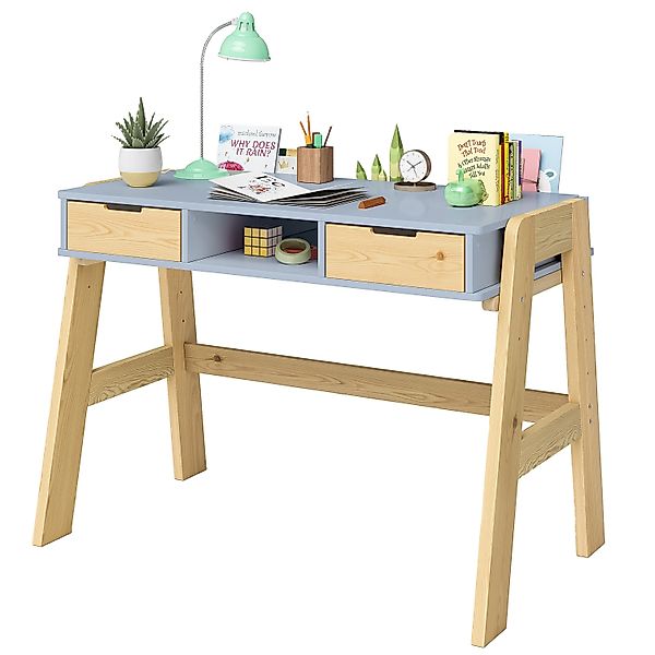 Bellabino Kinderschreibtisch Campo, höhenverstellbar 56-75 cm günstig online kaufen