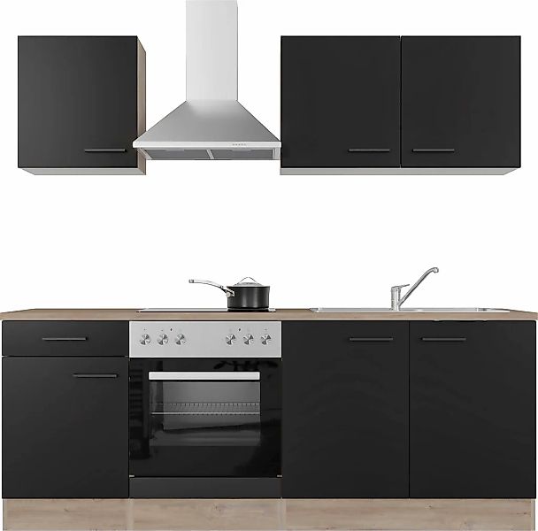 Flex-Well Küchenzeile "Capri", mit und ohne E-Geräten erhältlich, Gesamtbre günstig online kaufen