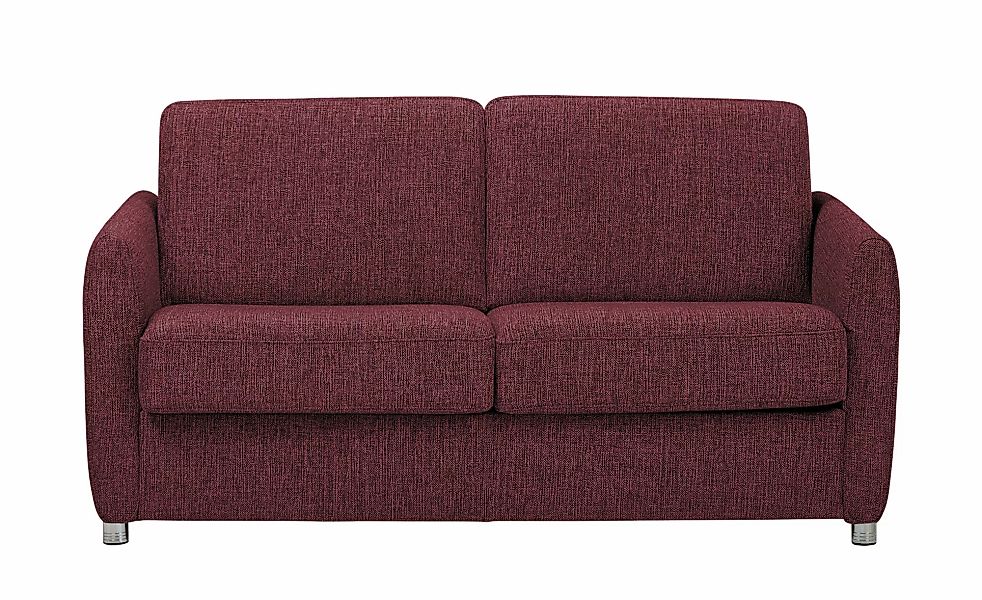 Betty Schlafsofa mit Faltbettfunktion Webstoff Betty ¦ rot ¦ Maße (cm): B: günstig online kaufen