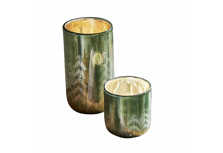 Mirabeau Windlicht Windlicht 2er Harifaz grün (kein Set, kein Set) günstig online kaufen