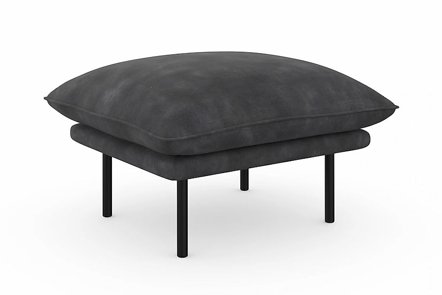 OTTO home Polsterhocker "Stine" Besonderes Design durch Kissenoptik und Ked günstig online kaufen