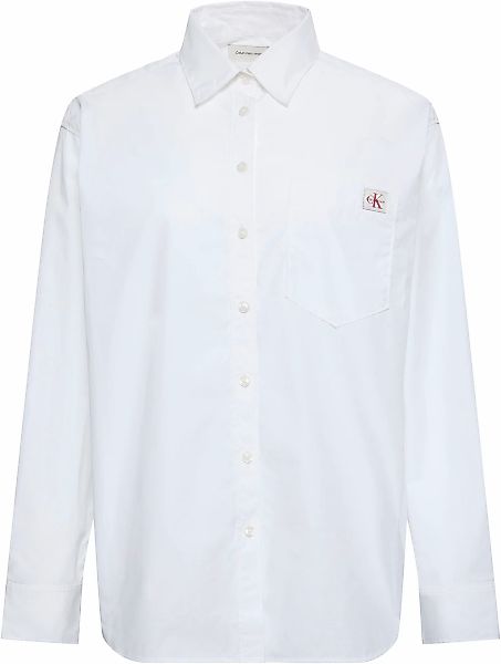 Calvin Klein Jeans Hemdbluse "COTTON POPLIN RELAXED SHIRT" Regular fit mit günstig online kaufen