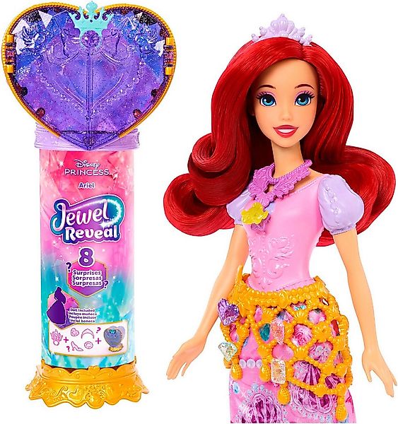 Mattel® Anziehpuppe Disney Prinzessin, Juwel Reveal Ariel Puppe günstig online kaufen