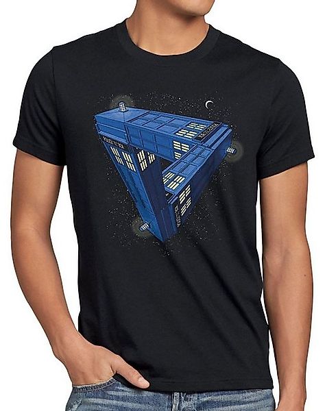 style3 T-Shirt Who Escher doktor dalek dr police box space doctor tv tardis günstig online kaufen