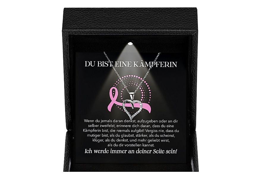 22Feels Schmuckset Brustkrebs Kämpferin Geschenk Therapie Mammakarzinom Fra günstig online kaufen