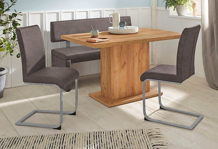 Home affaire Sitzbank "Charissa" mit Lehne, Breite 140, 160 oder 180 cm günstig online kaufen