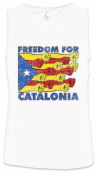 Urban Backwoods Tanktop Freedom For Catalonia Ärmelloses T-Shirt Freiheit F günstig online kaufen