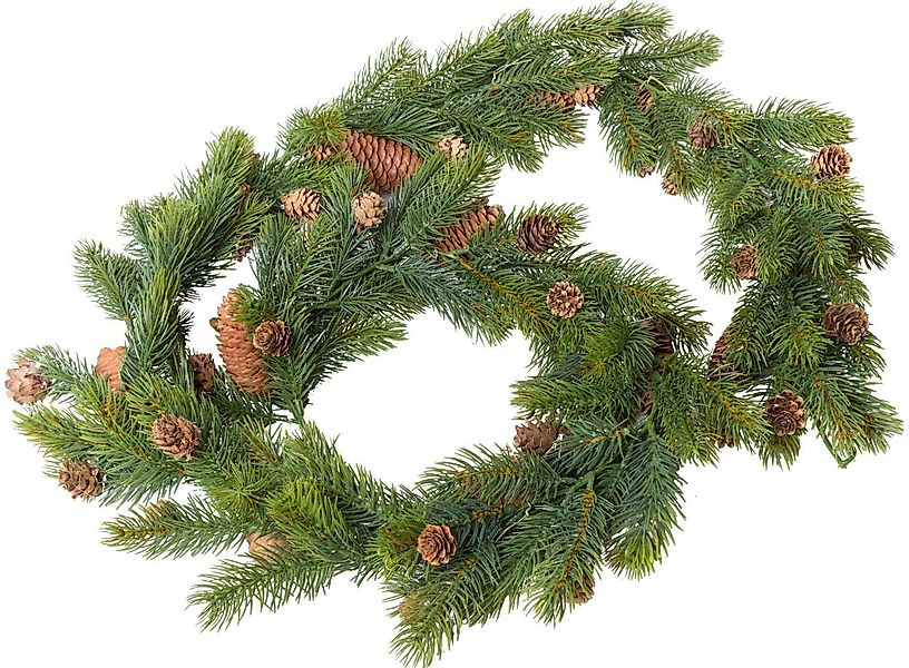 Künstliche Zimmerpflanze Tannengirlande Oslo Tanne, Botanic-Haus, Höhe 180 günstig online kaufen