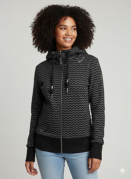 Ragwear Sweatjacke YODA ZIP ZIG ZAG O günstig online kaufen