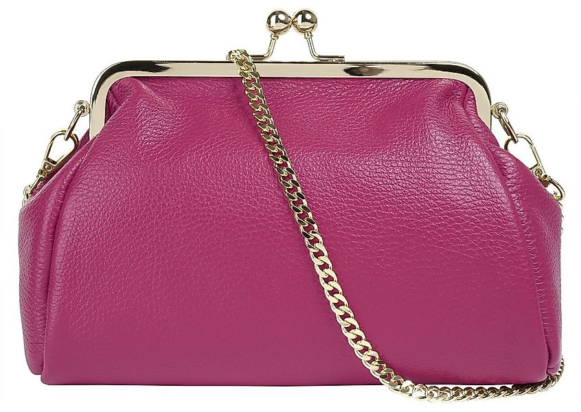 Cluty Abendtasche, echt Leder, Made in Italy günstig online kaufen