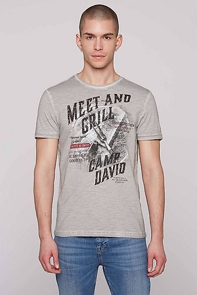 CAMP DAVID Rundhalsshirt aus Baumwolle günstig online kaufen