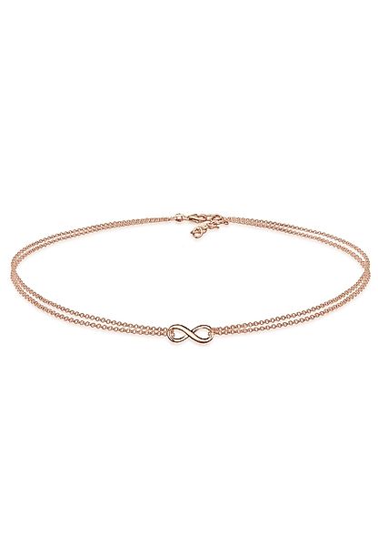 Elli Collier Choker Erbskette Infinity Unendlichkeit günstig online kaufen