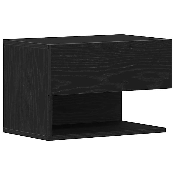 vidaXL Nachttisch Schwarze Eiche 46 x 29,5 x 30 cm Holzwerkstoff 862734 günstig online kaufen