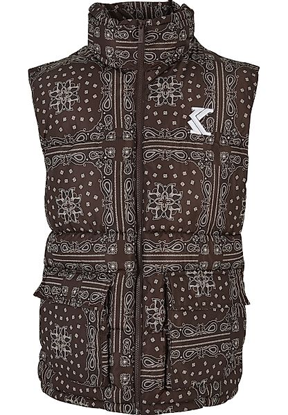 Karl Kani Jerseyweste "Karl Kani Herren KM224-061-1KK OG Paisely Puffer Ves günstig online kaufen