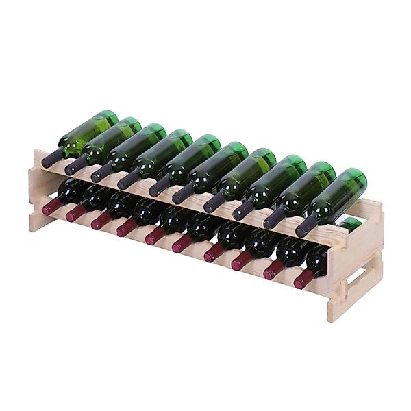 PROREGAL Weinregal VINOTECA FLEX PRO HxBxT 23x103x28cm 20 Flaschen Auf 2 Eb günstig online kaufen