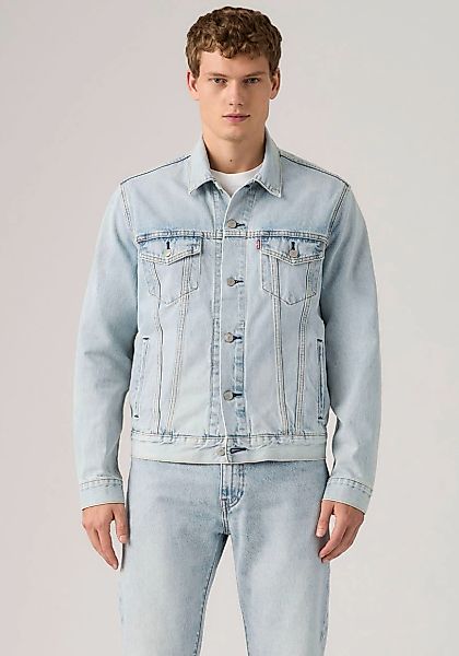 Levis Jeansjacke "VINTAGE FIT TRUCKER JKT" ohne Kapuze mit Knopfleiste günstig online kaufen