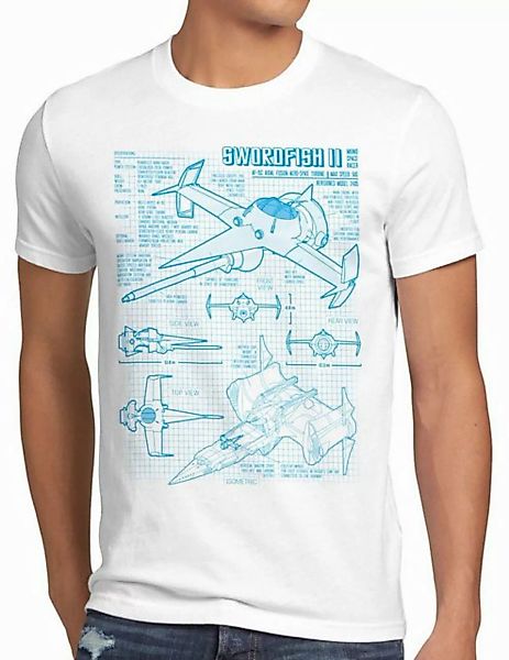 style3 T-Shirt Bebop Swordfish II anime mono racer cowboy günstig online kaufen