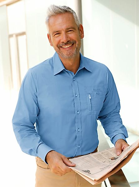 Marco Donati Langarmhemd günstig online kaufen