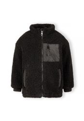 MINOTI Fleecejacke Gefutterte Borg-Jacke mit Brusttasche günstig online kaufen