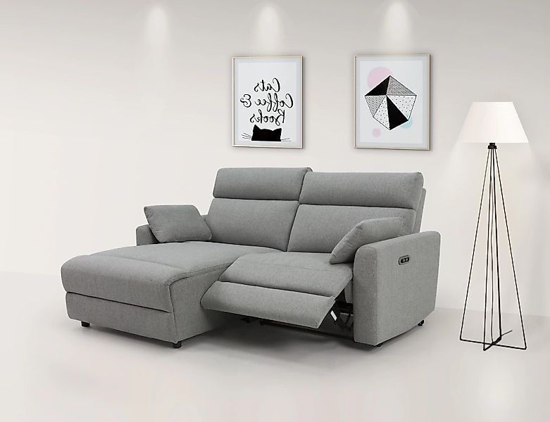 INOSIGN Ecksofa "JENNA, L-Form, 209cm, manuelle u. elektrische Funktion, mi günstig online kaufen