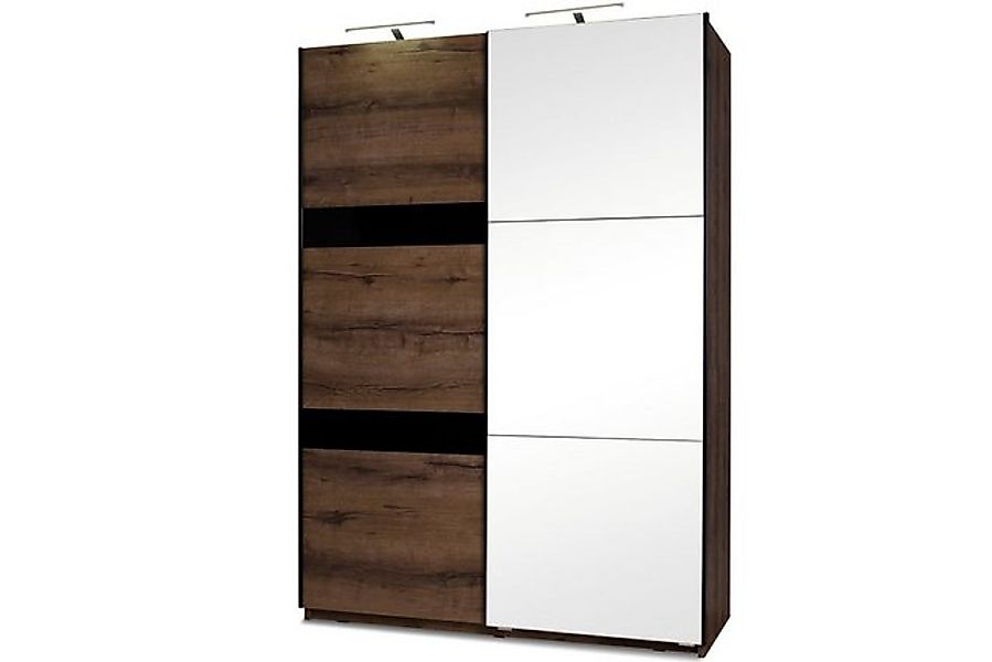 KONSIMO® Schiebetürenschrank MERO Kleiderschrank mit Einlegeböden, günstig online kaufen