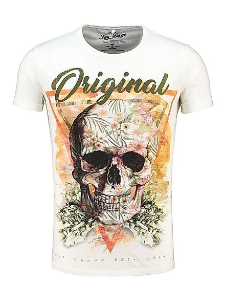 Key Largo T-Shirt T-Shirt Triangle Skull günstig online kaufen