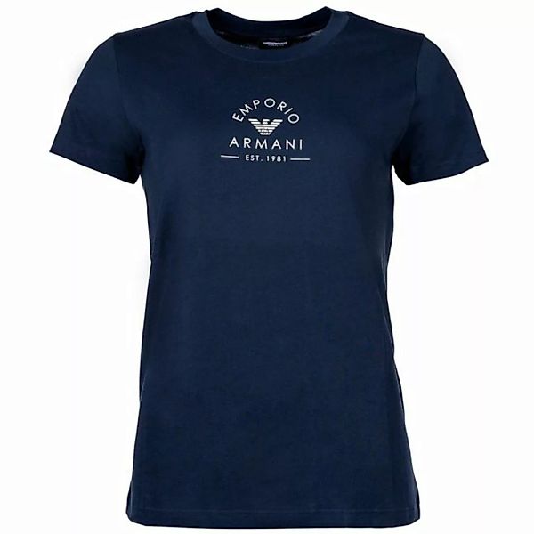 Emporio Armani T-Shirt Damen T-Shirt, Rundhals - ICONIC LOGOBAND günstig online kaufen