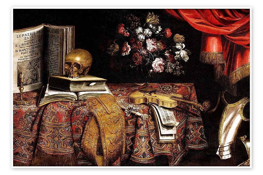 Posterlounge Wandbild Vanitas Stillleben, Pier Francesco Cittadini, erhältl günstig online kaufen