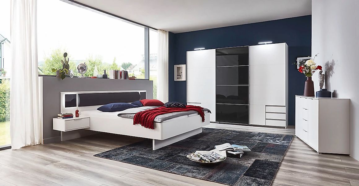Wimex Bettanlage "Valencia" mit indirekter LED-Beleuchtung günstig online kaufen
