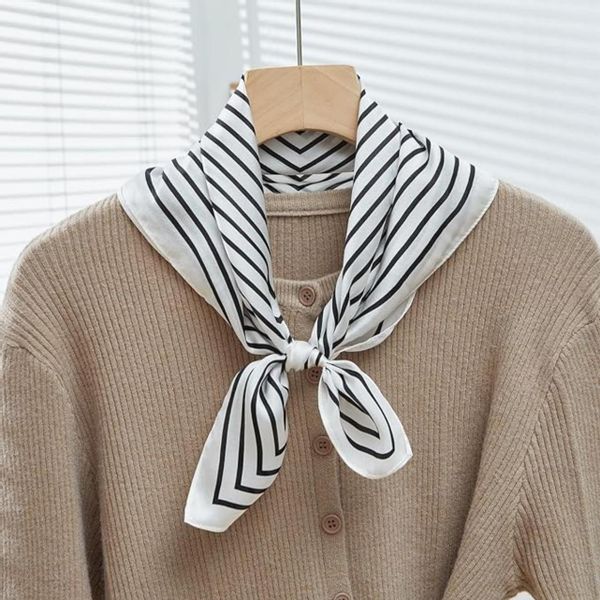 Coonoor Seidentuch Seidentuch Stirnband Quadratischer Haar-Bandanas-Schal günstig online kaufen