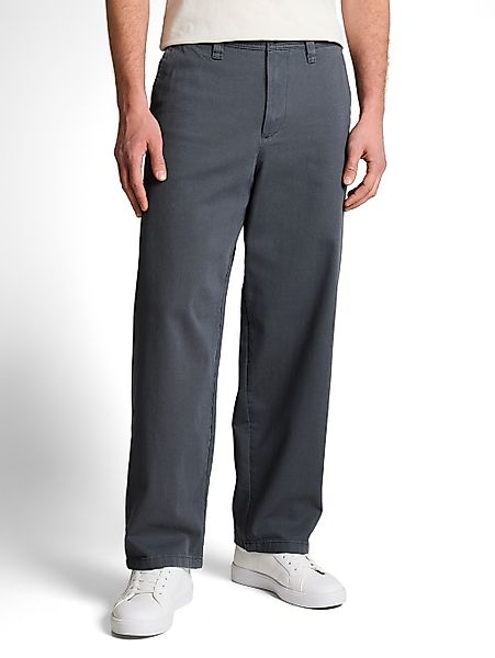 TOM TAILOR Denim Chinohose aus Baumwolle und im Loose Fit günstig online kaufen