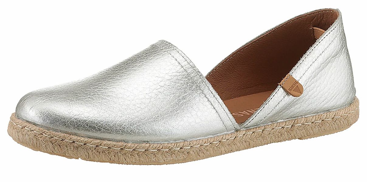 VERBENAS Espadrille "CARMEN NUCLEO METAL", Slipper, Sommerschuh, Strandschu günstig online kaufen