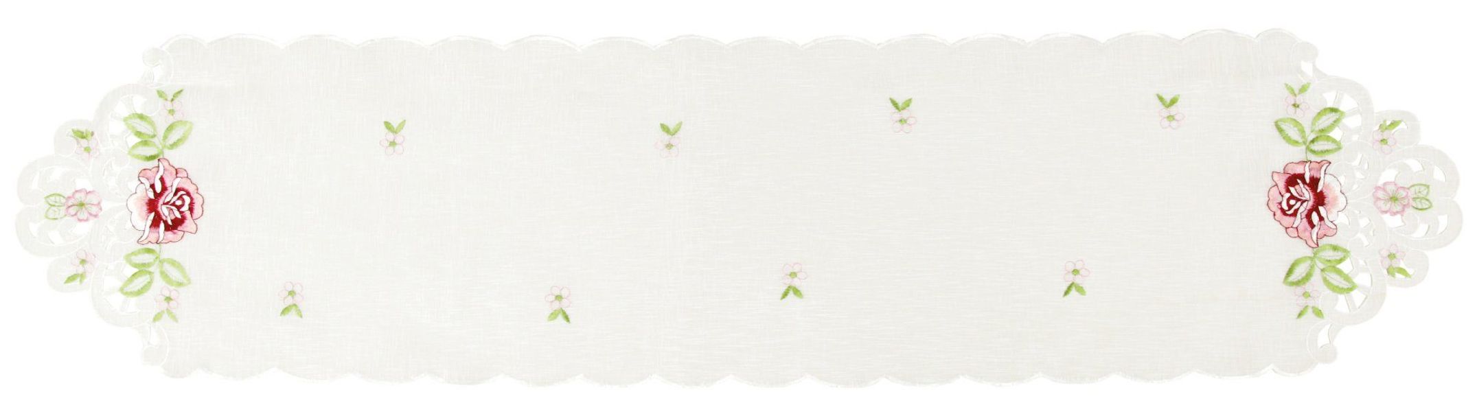 Arsvita Tischläufer bestickt 140x35cm Platzdecke (1-tlg), günstig online kaufen