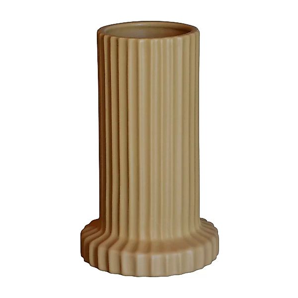Stripe Vase 18cm Ocker günstig online kaufen