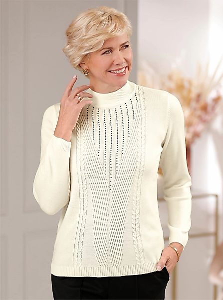 Classic Stehkragenpullover "Stehkragen-Pullover" günstig online kaufen