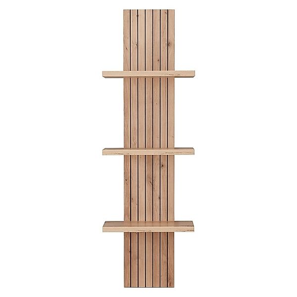 Lomadox Wandregal CUST-36, Artisan Eiche Rillenoptik, günstig online kaufen