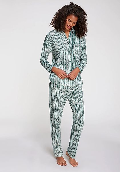 Vivance Dreams Pyjama, (2 tlg.), Mit schönem Streifenmuster günstig online kaufen