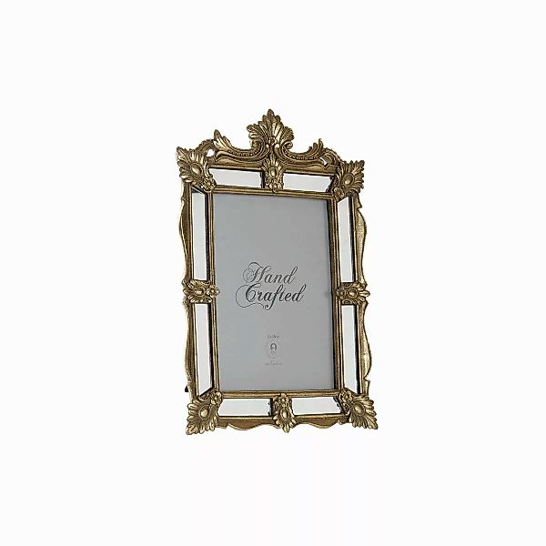 Fotorahmen Dkd Home Decor Spiegel Champagner Kristall Harz Shabby Chic (18, günstig online kaufen